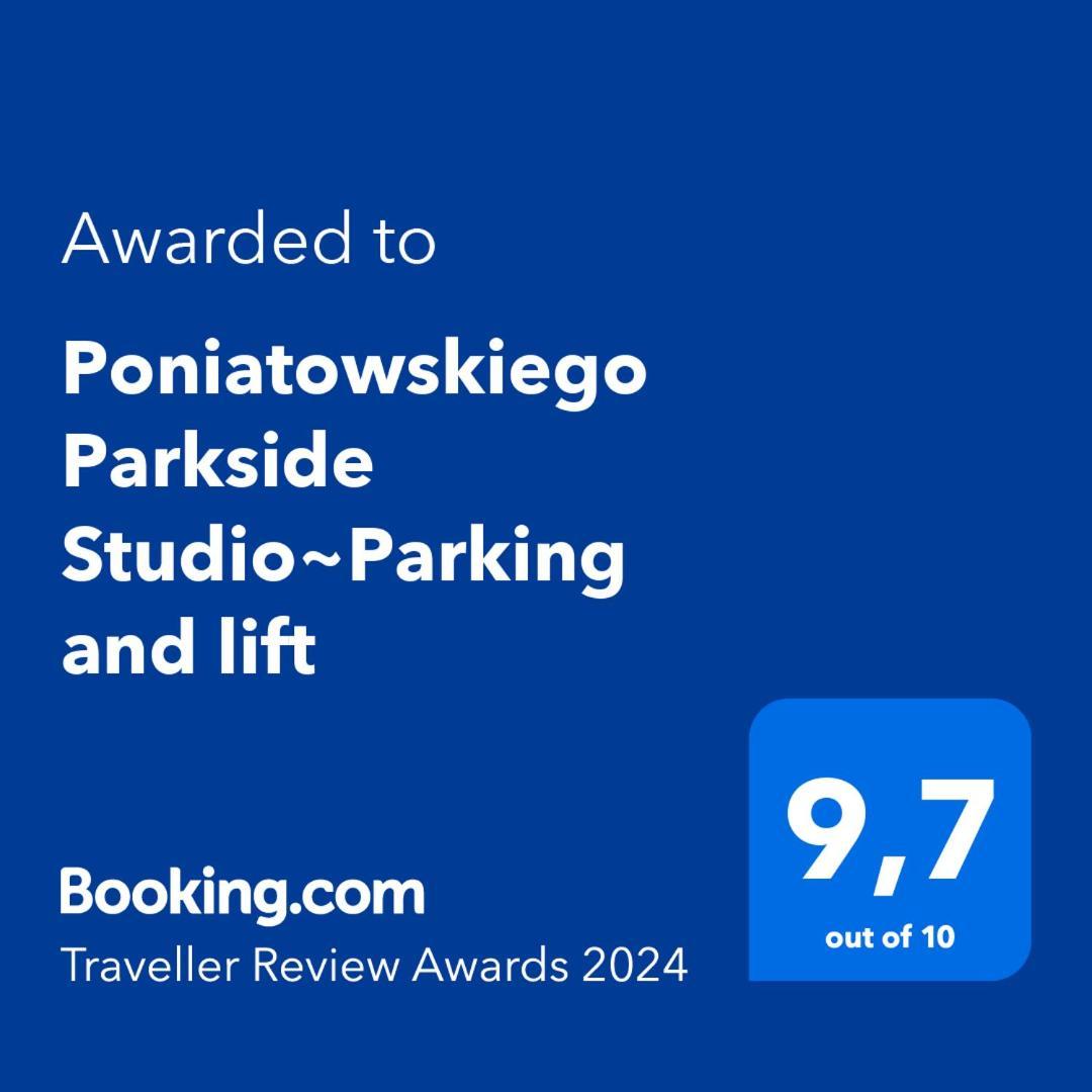 Poniatowskiego Parkside Studio~Parking And Lift 브로츠와프 외부 사진